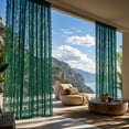 thumbnail image 1 of BadyminCSL 59x79Inch Blackout Lace Outdoor Curtain with Rod Pocket- Lightweight Voile Mesh Netting for Patio/Porch/Balcony/Pergola/Terrace,1 Panel Green, 1 of 6