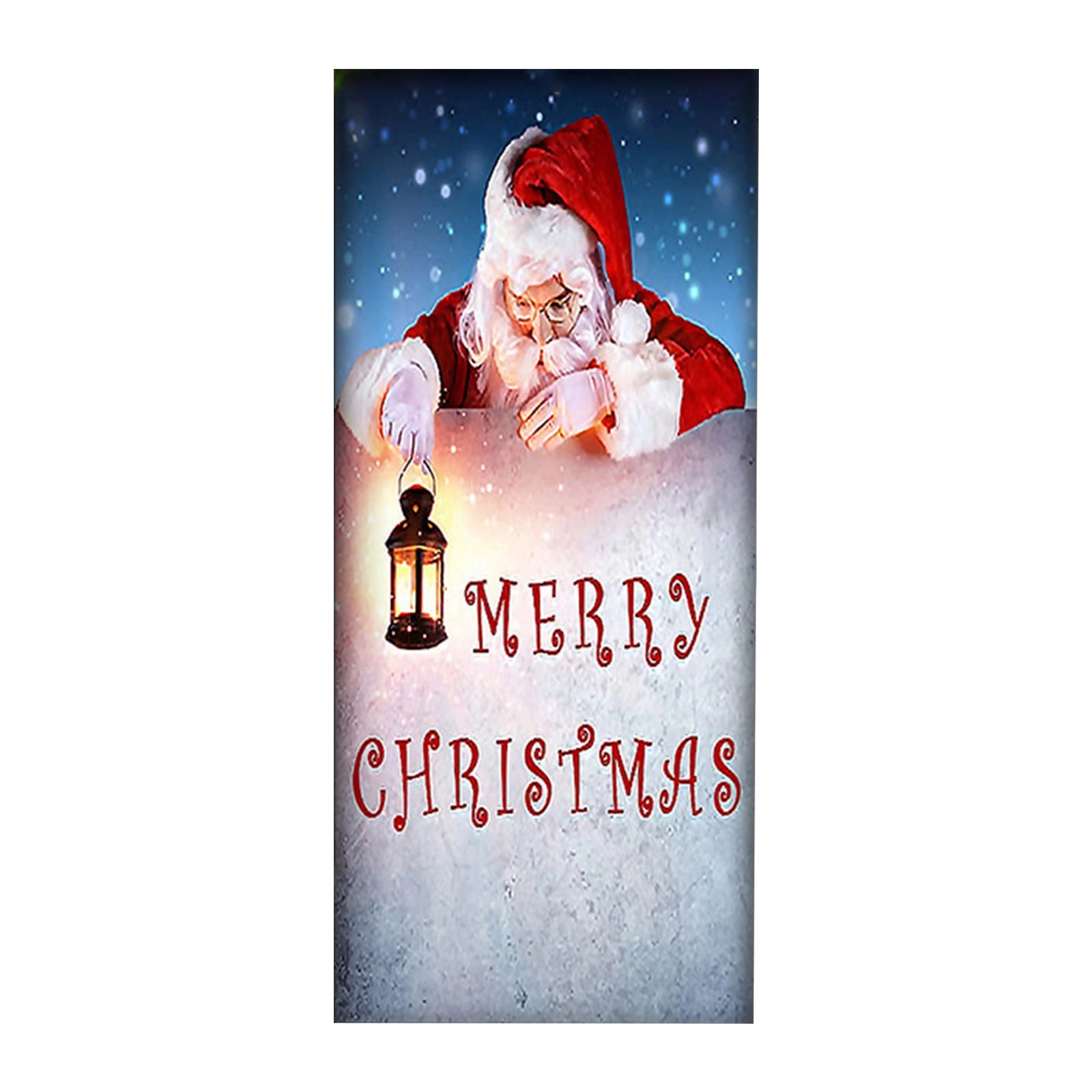 BadyminCSL Christmas Home Decor Clearances Christmas Door Cover