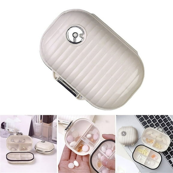 BadyminCSL Household Items on Clearance under $10 Travel Portable Organized Box,Mini Portable Medicines Box