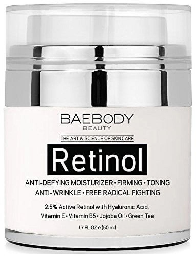 Baebody Retinol Moisturizer Cream, 1.7 Ounce - Enhanced Organic Ingredients - image 1 of 4