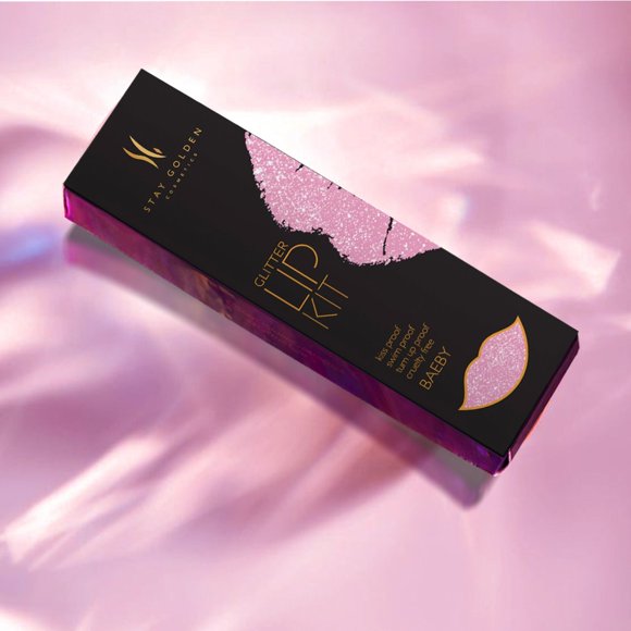 Stay Golden Cosmetics Glitter Lip Kit