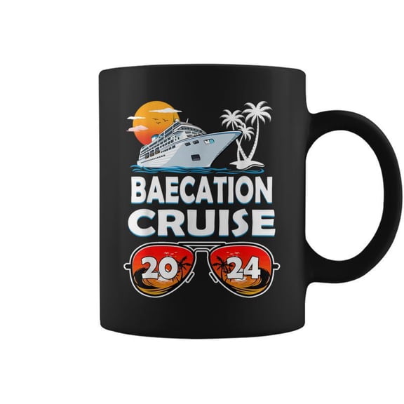 Baecation Cruise 2024 Couples Matching Vacation Ship Honeymo Coffee Mugs