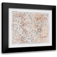 thumbnail image 1 of Baedeker 13x12 Black Modern Framed Museum Art Print Titled - Vienna Austria - Baedeker 1910, 1 of 5