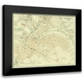 thumbnail image 1 of Baedeker 14x12 Black Modern Framed Museum Art Print Titled - Dresden Germany - Baedeker 1914, 1 of 5