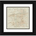thumbnail image 1 of Baedeker 15x15 Black Ornate Wood Framed with Double Matting Museum Art Print Titled - Prague Czech Republic Europe - Baedeker 1910, 1 of 4