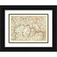 thumbnail image 1 of Baedeker 18x14 Black Ornate Wood Framed with Double Matting Museum Art Print Titled - Echternach Luxembourg Europe - Baedeker 1910, 1 of 4