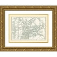 thumbnail image 1 of Baedeker 18x14 Gold Ornate Wood Framed with Double Matting Museum Art Print Titled - Teplice Czech Republic Europe - Baedeker 1896, 1 of 4