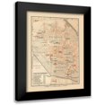 thumbnail image 1 of Baedeker 19x24 Black Modern Framed Museum Art Print Titled - Franzenbad Czech Republic Europe - Baedeker 1910, 1 of 5