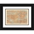 thumbnail image 1 of Baedeker 32x23 Black Ornate Wood Framed with Double Matting Museum Art Print Titled - Southern Austria - Baedeker 1910, 1 of 4