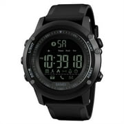 Baeitkot Mens All Black Military Style Smart Watch Functions Activity 50ATM Tech Gifts Deals