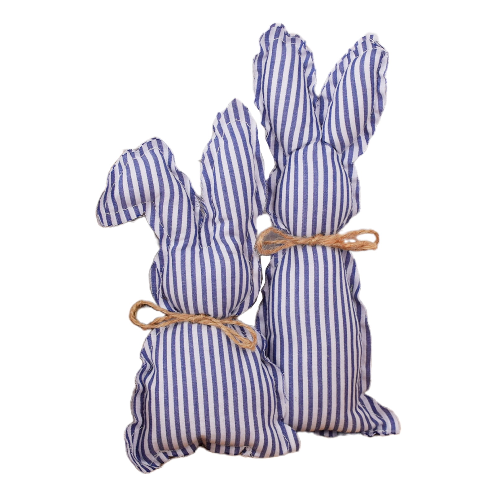 Baellert 2Pcs Adorable Rabbit Shape Fabric Art Decor Animal Style Cute ...