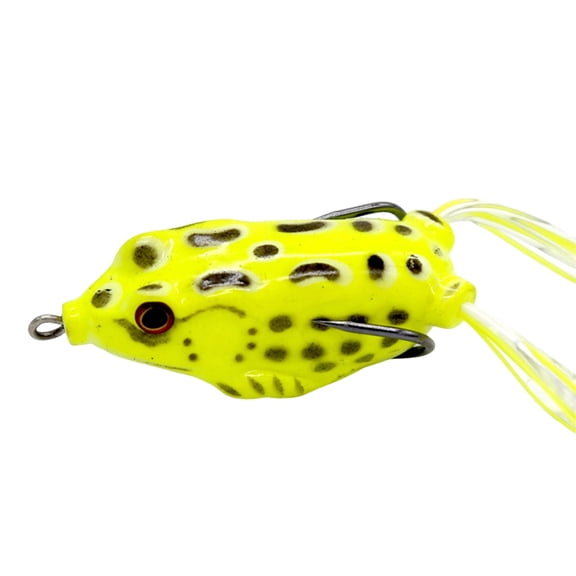 Baellert 5.5cm 12g Artificial Bait Multi-layer Printing Bite-resistant Simple Installation Thunder Frog Attract Black Fish Fake Bait for Fishing