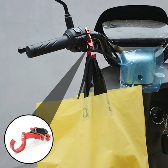 Baellert Bike Hook Strong Bearing Adjustable Angle Wear-resistant Aluminum Alloy Anti Rust Scooter Hanging Hook for Bike