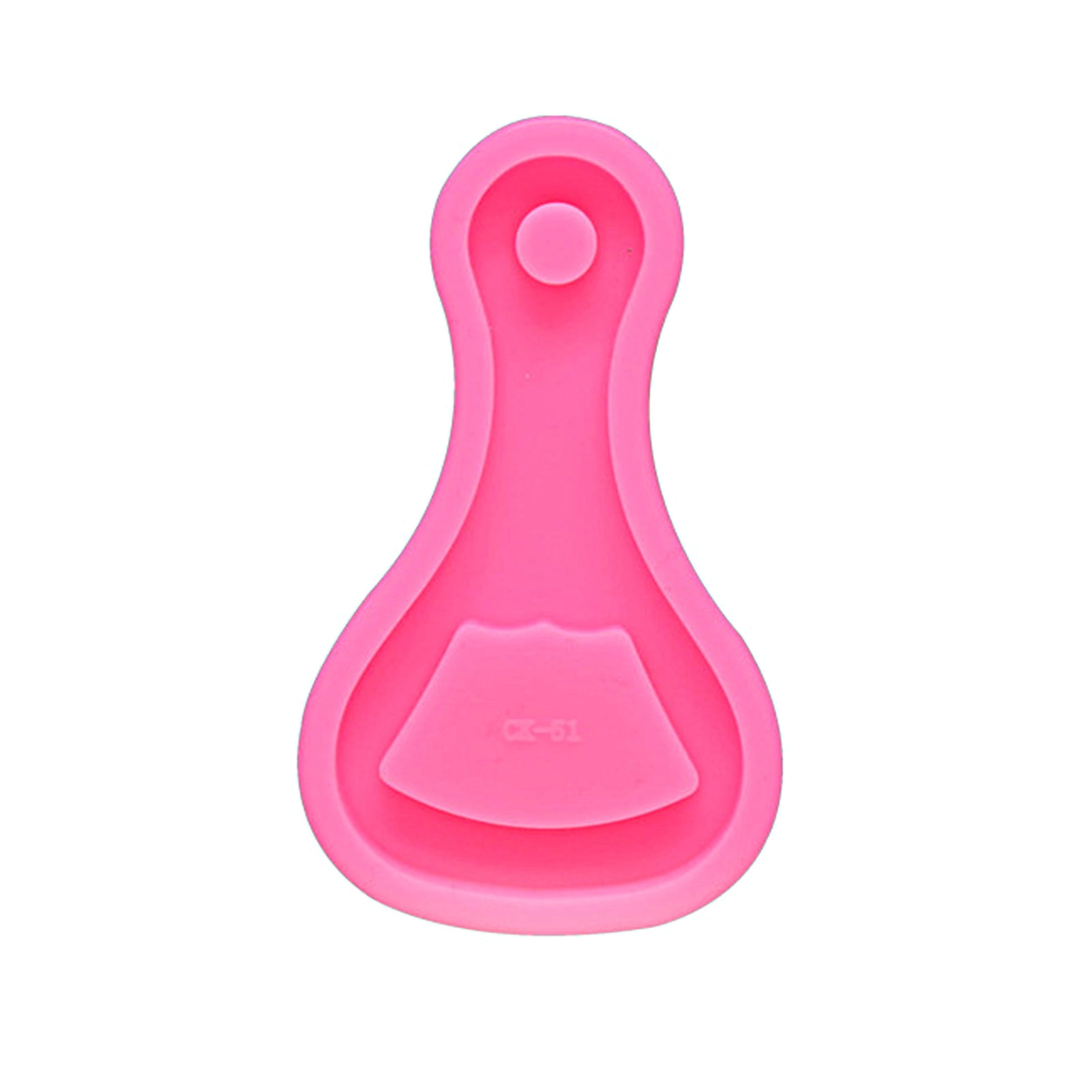 Baellert DIY Epoxy Silicone Wine Opener Key Chain Shape Cake Fondant ...