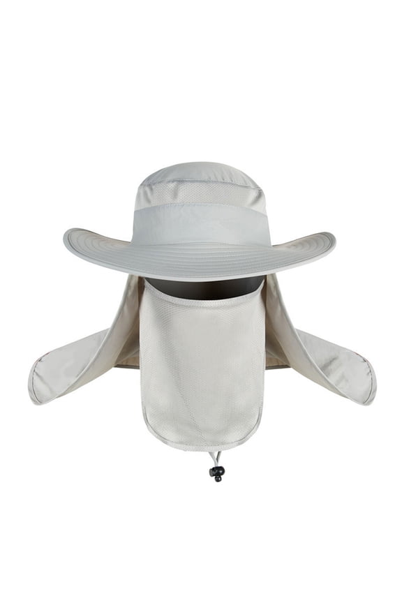 Summer Outdoor Travel Fishing Fisherman Neck Face UV Sun Protection Flap Cap Hat