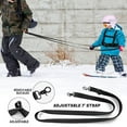 thumbnail image 1 of Baellert Toddler Skiing Harness Trainer with Removable Leash Adjustable Quick Release Ski Snowboard Equipment Training Harness, 1 of 7