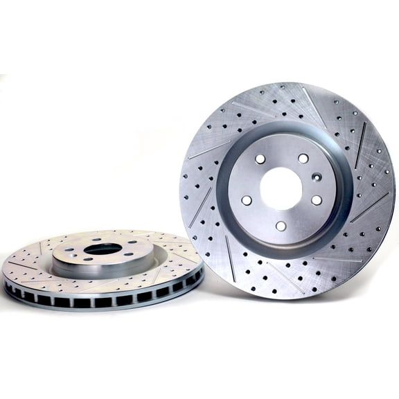 Baer 55175-020 DecelaRotor OE Replacement Brake Rotors Fits select: 2010-2012 CHEVROLET CAMARO