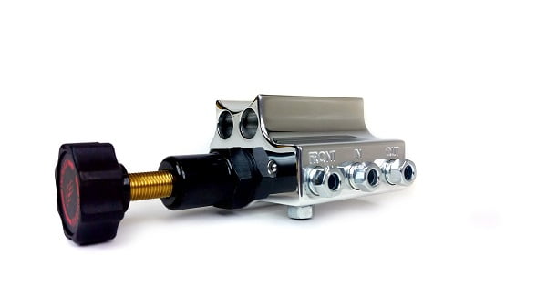 Baer Brakes 2000058LP Remaster Adjustable Proportioning Valve, Polished, Left Port