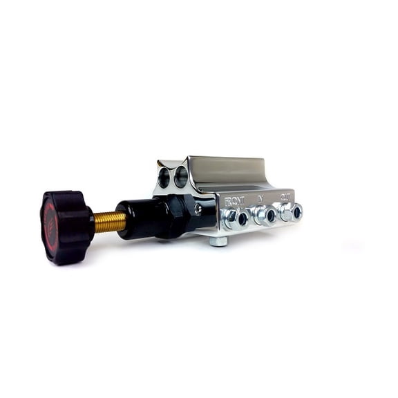 Baer Brakes 2000058LP Remaster Adjustable Proportioning Valve, Polished, Left Port