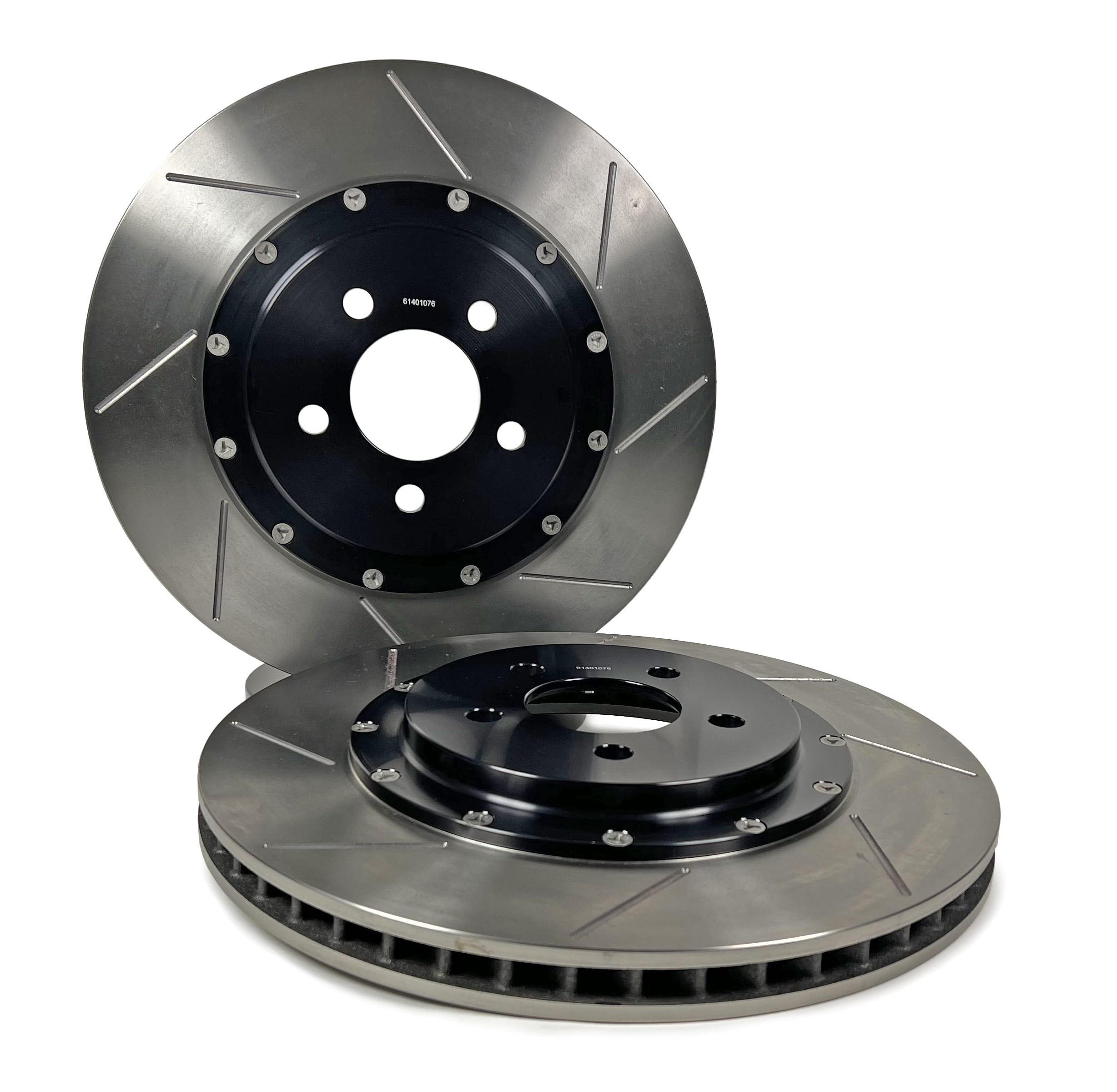 Baer Brakes 2262031-1 EradiSpeed+ Rear 2-piece Performance Brake Rotors, Slotted