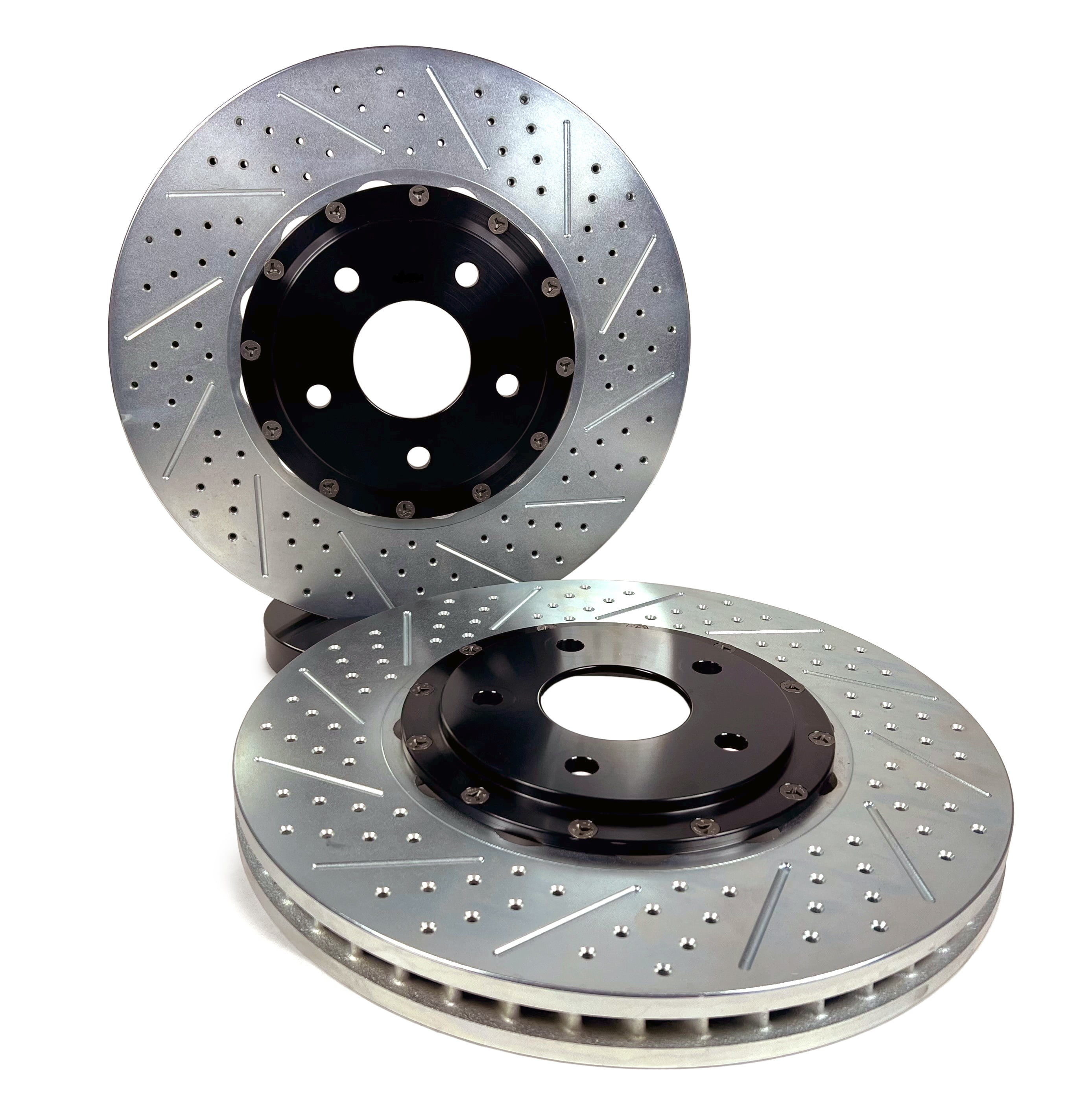 Baer Brakes 2262031 EradiSpeed+ Rear 2-piece Performance Brake Rotors, SDZ