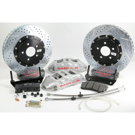 Baer Brakes 4141043S 15" Extreme+ Front Brake Kit - Silver