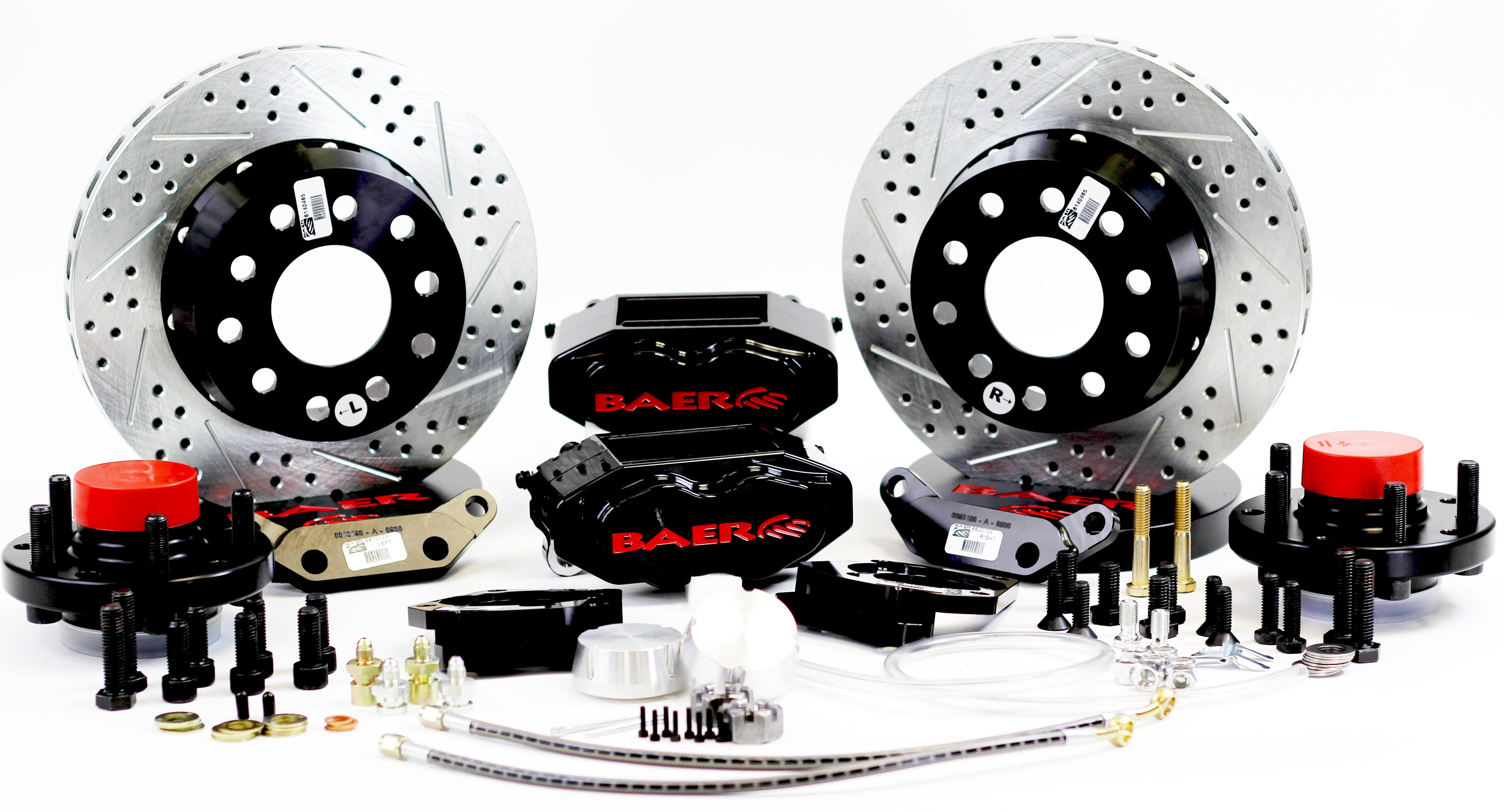 Baer Brakes 4141158B Brake Components SS4+ Brake System Front SS4+ FB w hub