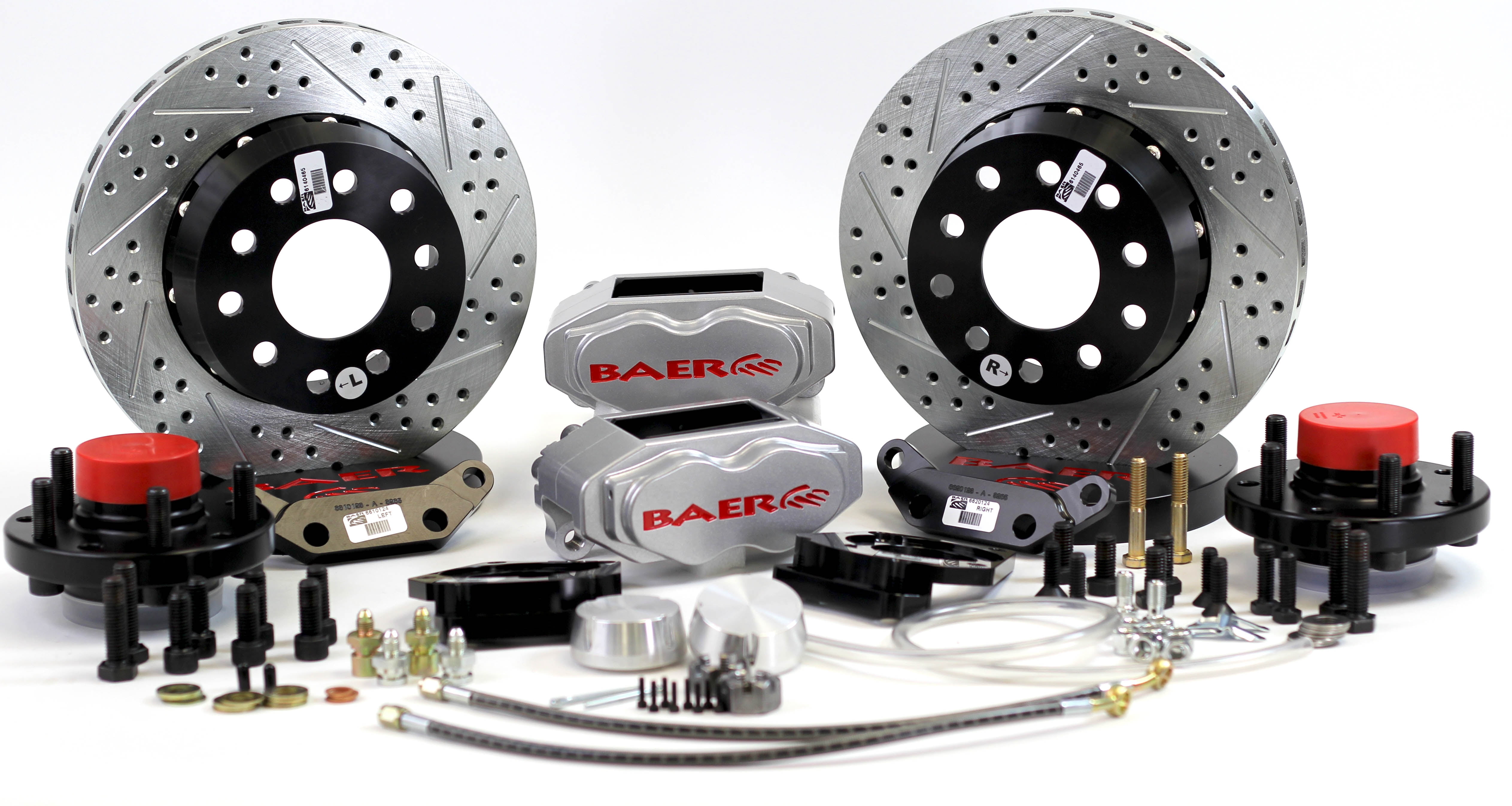 Baer Brakes 4141158S Brake Components SS4+ Brake System Front SS4+ FS w hub