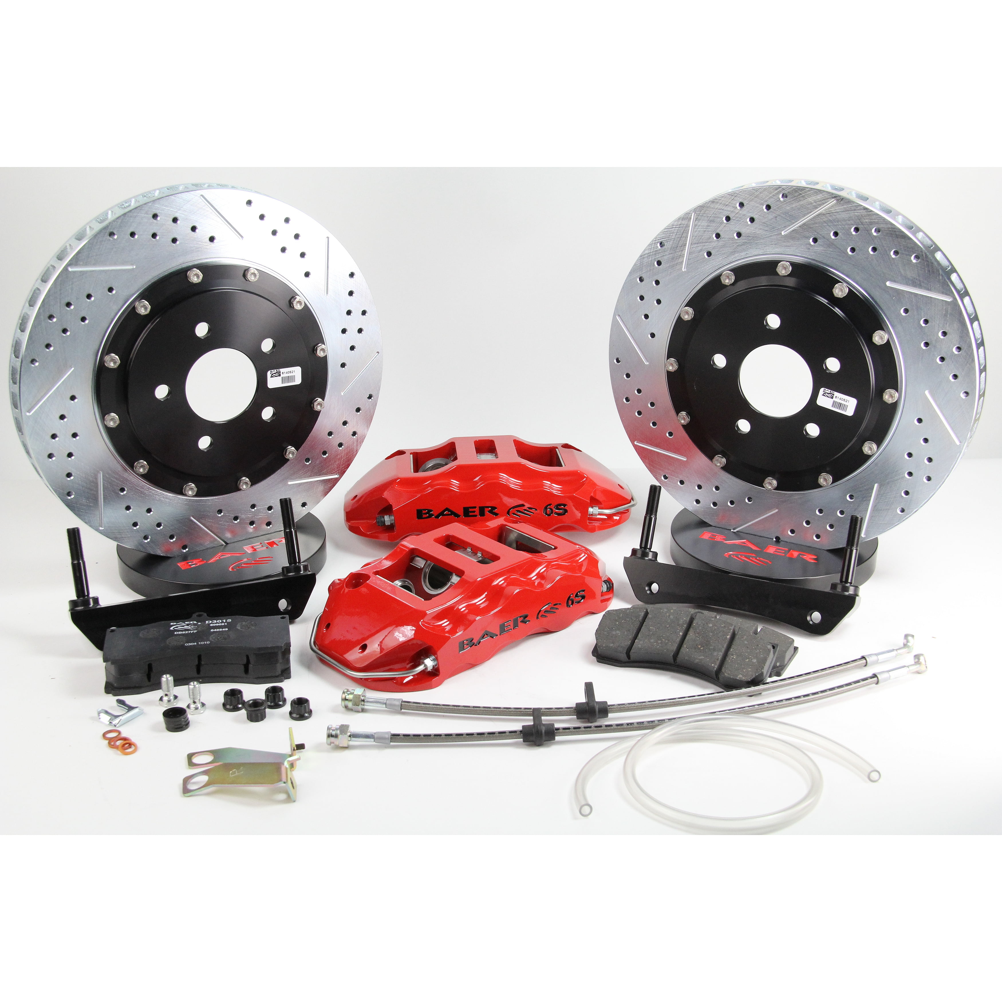 Baer Brakes 4142018R 15" Extreme+ Rear Brake Kit - Red