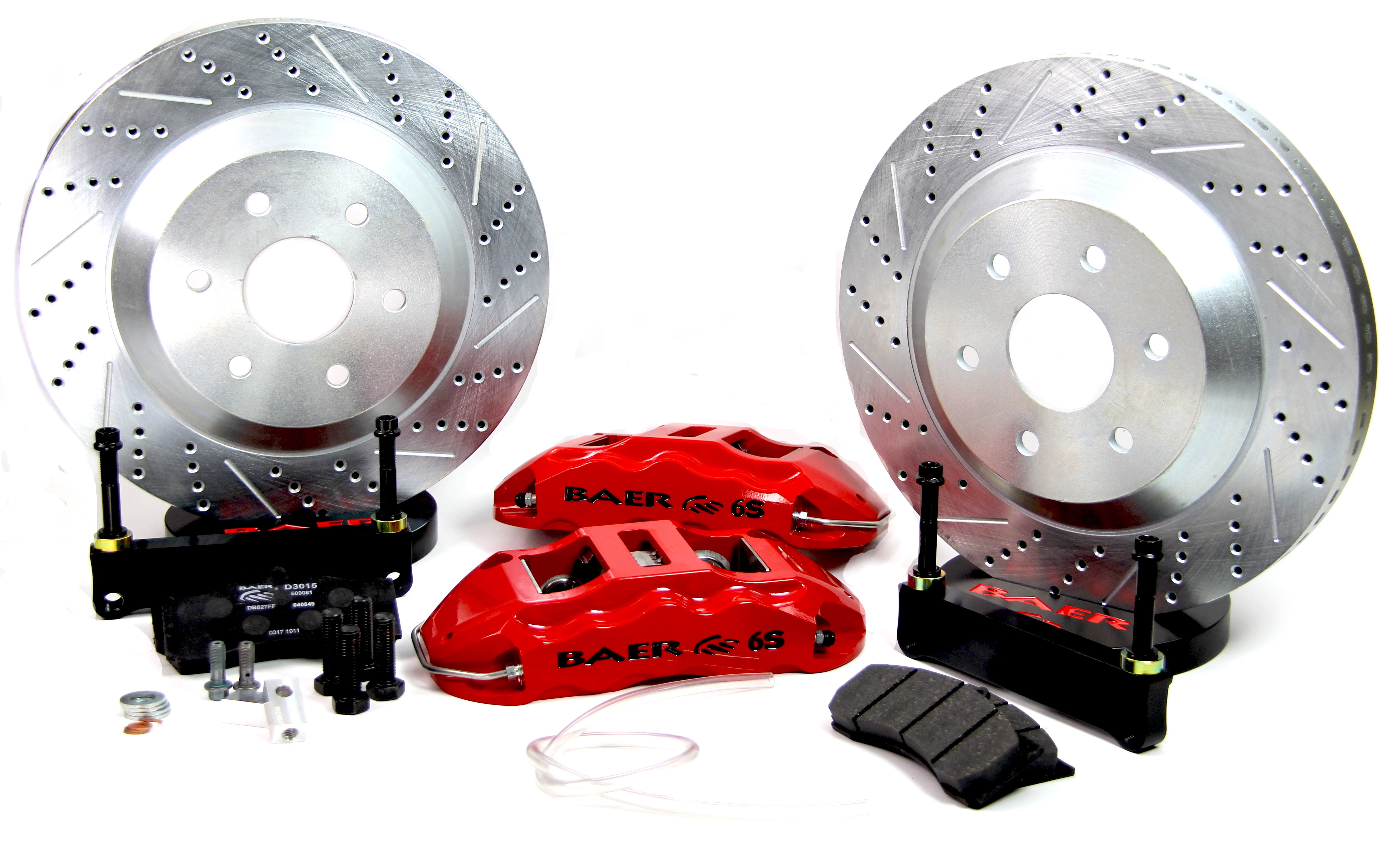 Baer Brakes 4261049CY 15" Extreme Front Brake Kit, Comp Yellow, SDZ