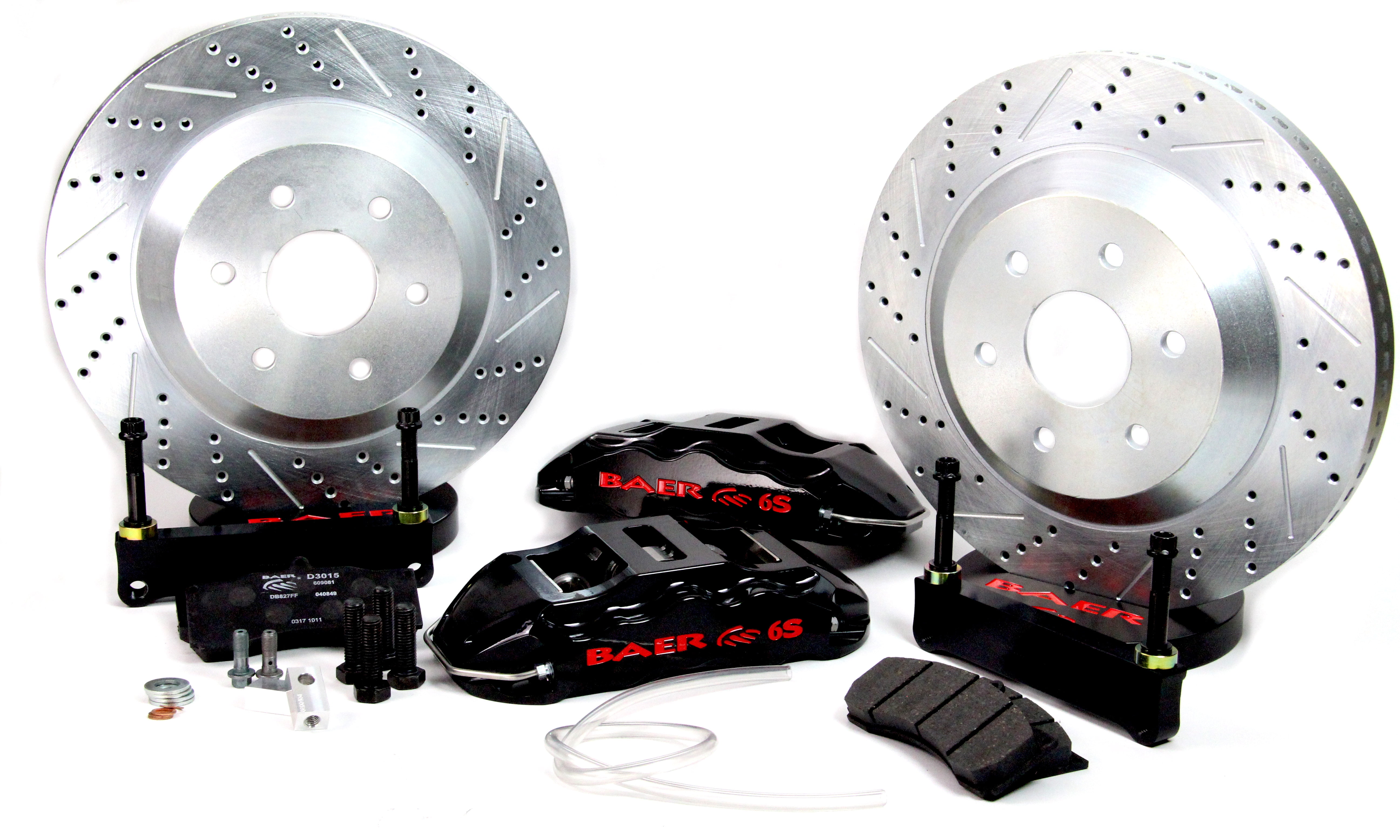 Baer Brakes 4261060B 15" Extreme Front Brake Kit - Black