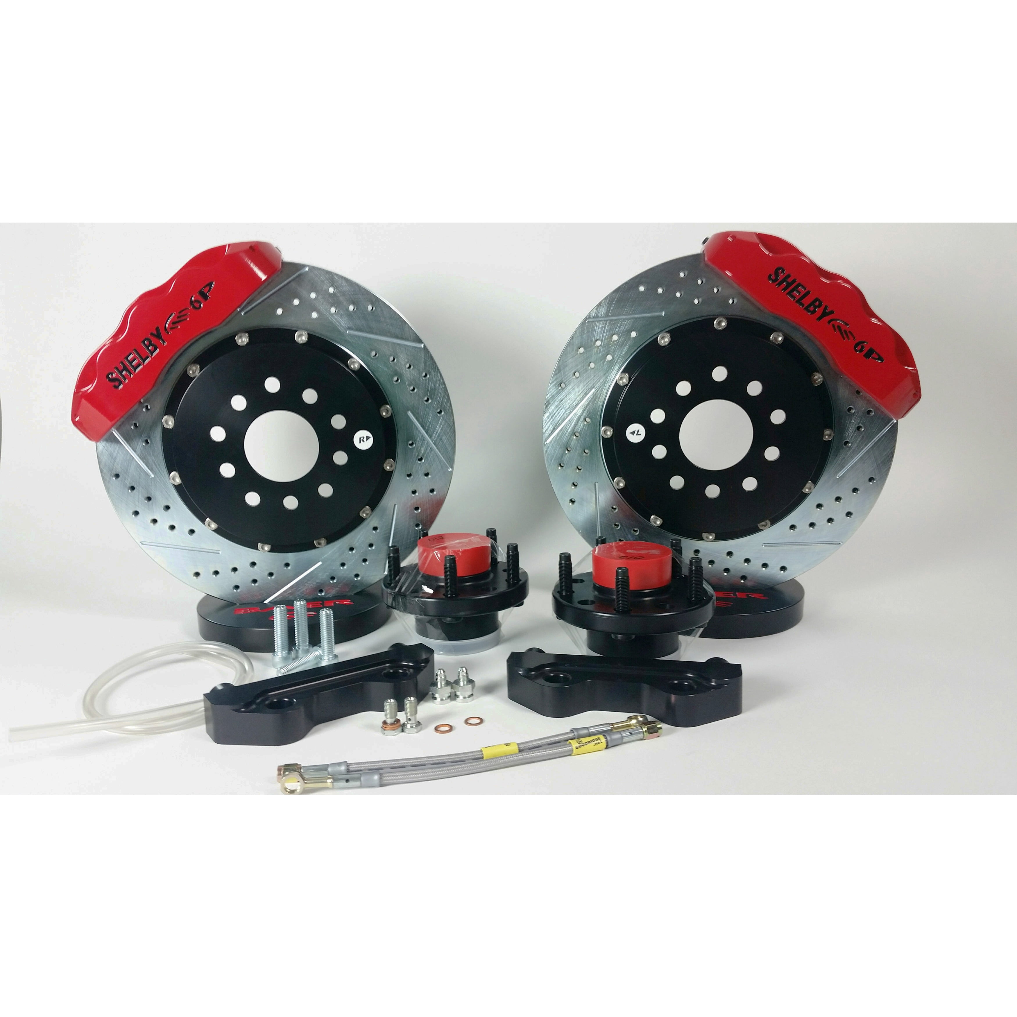Baer Brakes 4261259R 13" Pro+ Front Brake Kit - Red w/Shelby Logo
