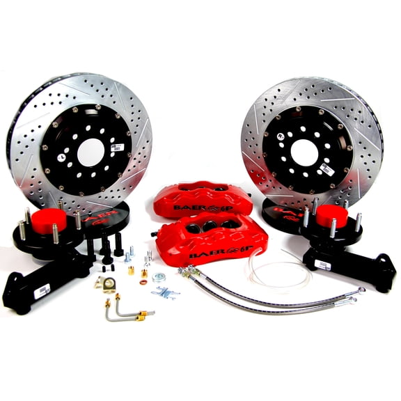 Baer Brakes 4261282R 13" Pro+ Front Brake Kit - Red