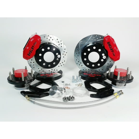 Baer Brakes 4261368R Brake Components SS4+ Brake System Front SS4+ FRS w hub