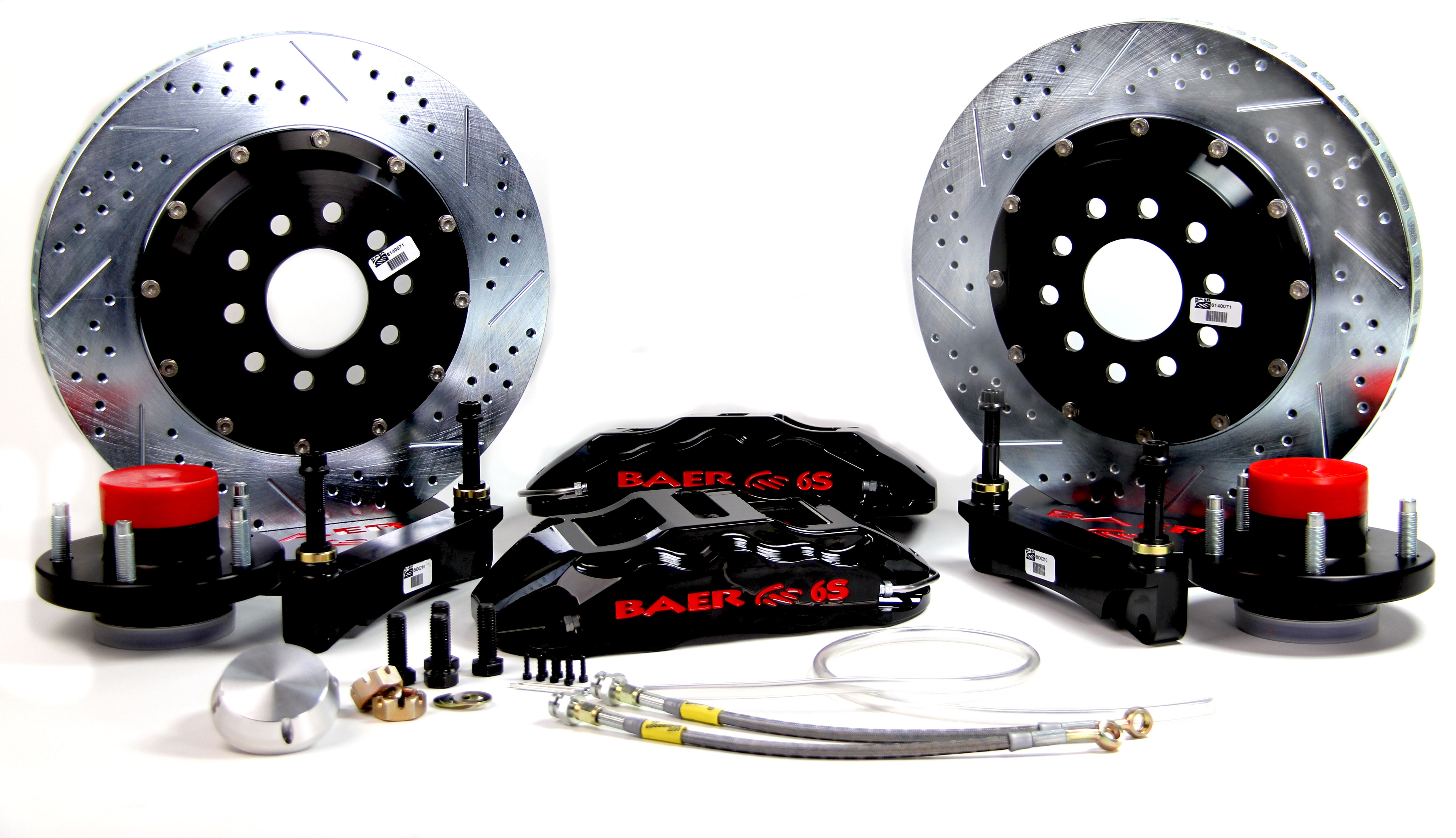Baer Brakes 4261382B 14" Extreme+ Front Brake Kit - Black