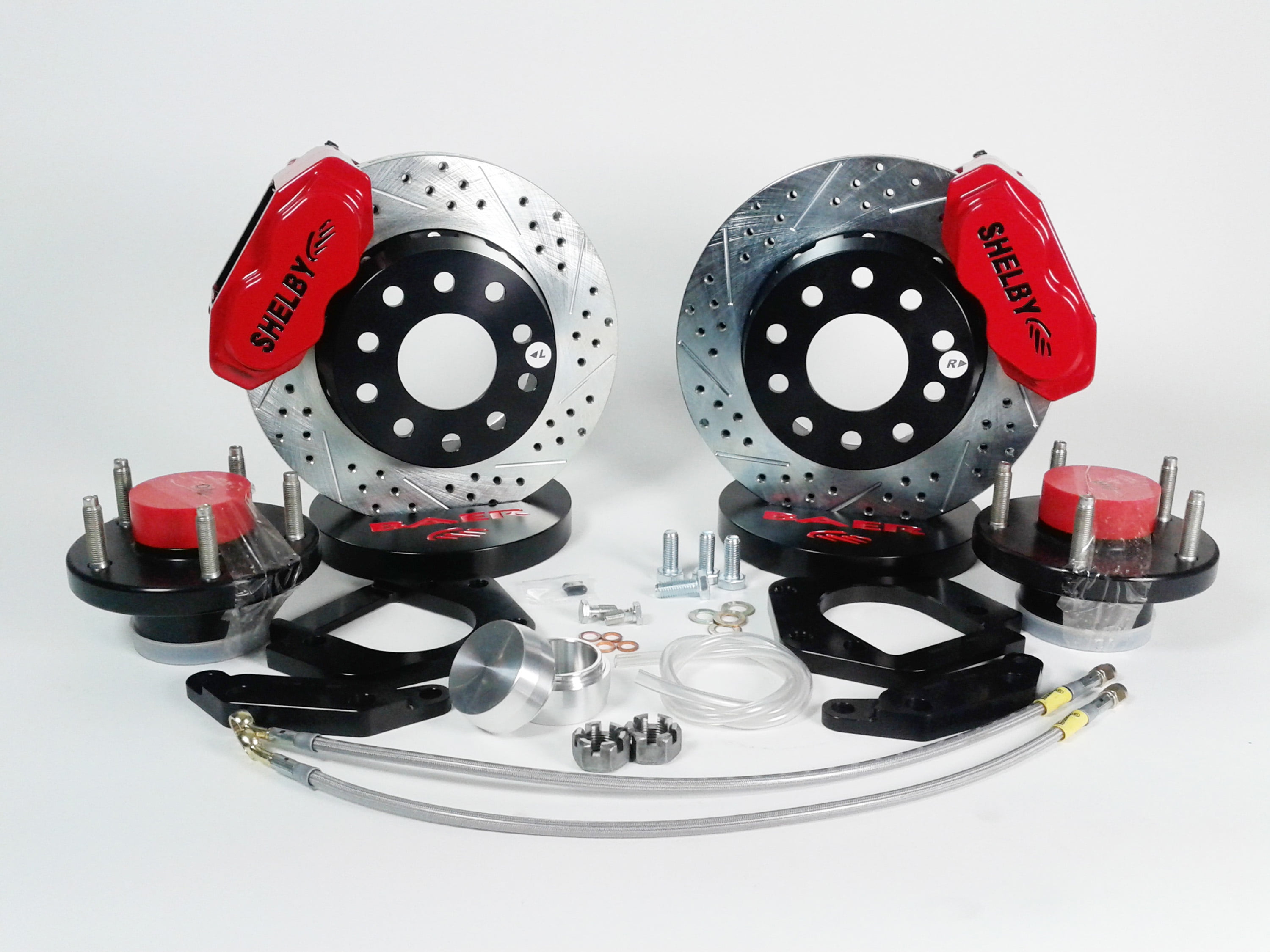 Baer Brakes 4261392R Brake Components SS4+ Brake System Front SS4+ FRS w hub