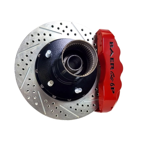 Baer Brakes 4261558S 11.9" Pro+ Front Brake Kit - Silver