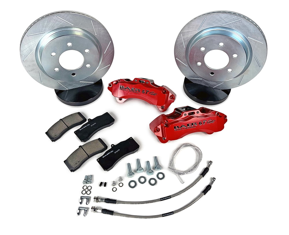 Baer Brakes 4261637GG-2 13.5" 6T Front Brake Kit, Graphite Gray, SZ for 21-25 Ford Bronco