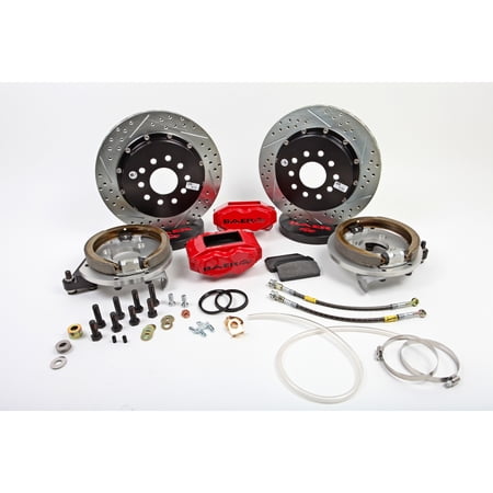 Baer Brakes 4262269R 13" SS4+ Rear Brake Kit, Red, SDZ