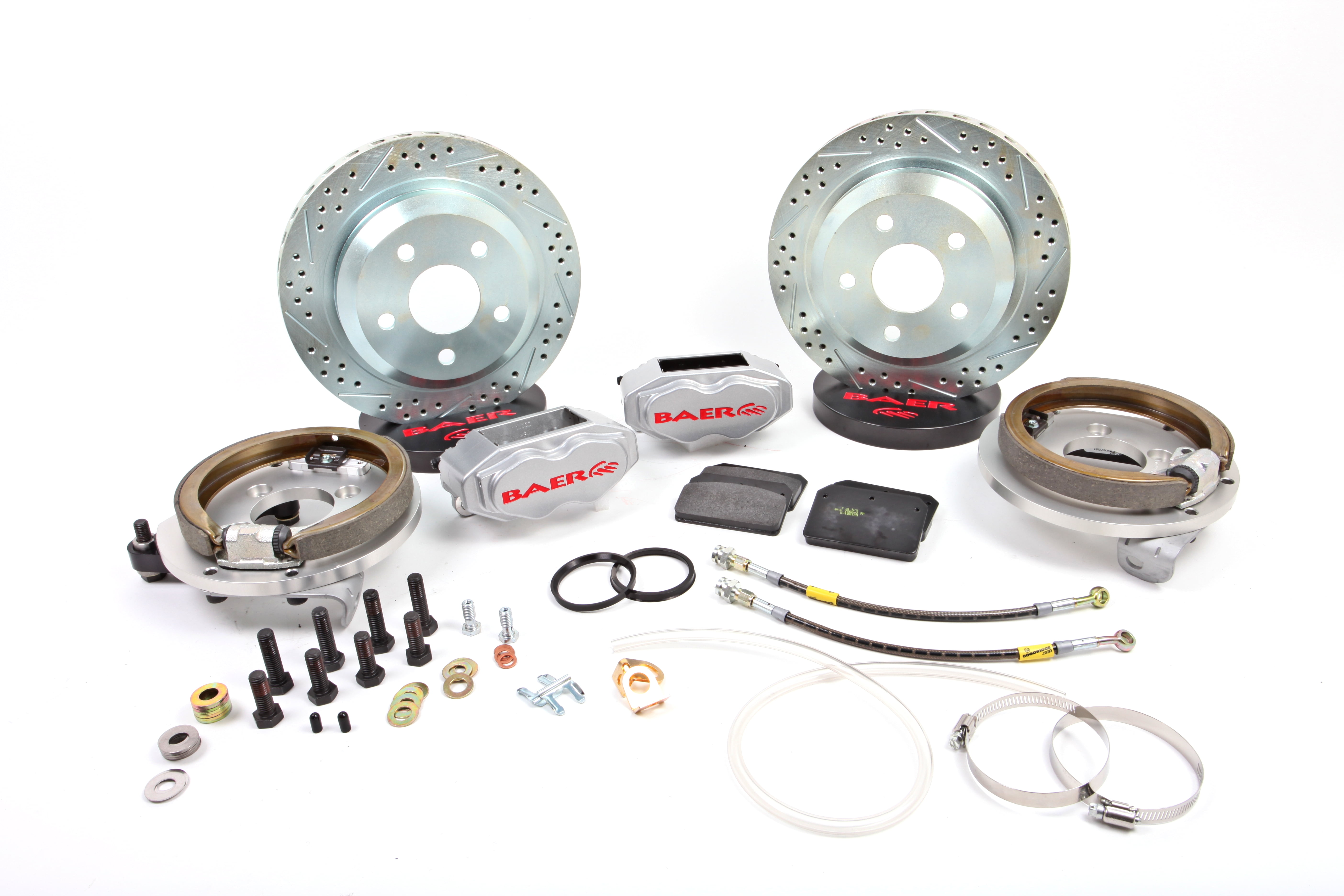 Baer Brakes 4262337S Brake Components SS4 Brake System Rear SS4 RS w park