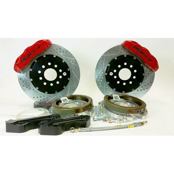 Baer Brakes 4262341R 14" Pro+ Rear Brake Kit - Red w/Shelby Logo