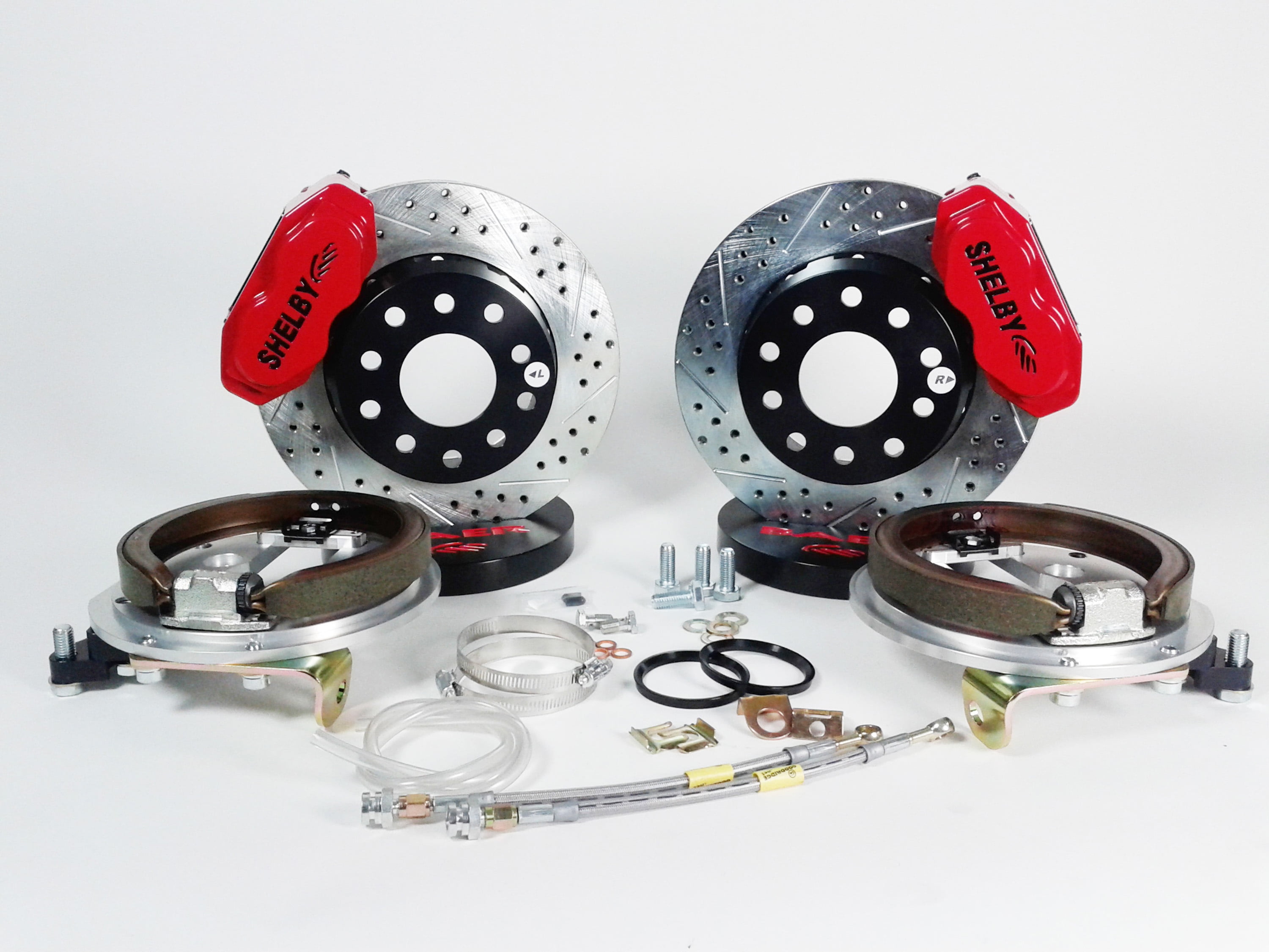 Baer Brakes 4262649R Brake Components SS4+ Brake System Rear SS4+ RRS w park