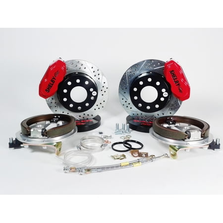 Baer Brakes 4262656R Brake Components SS4+ Brake System Rear SS4+ RRS w park