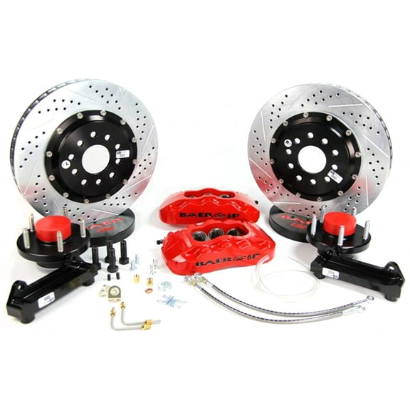Baer Brakes 4301336B 13" Pro+ Front Brake Kit, Black, SDZ, Std. Studs