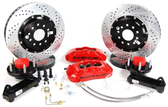 Baer Brakes 4301336HO 13" Pro+ Front Brake Kit, Hugger Orange, SDZ, Std. Studs