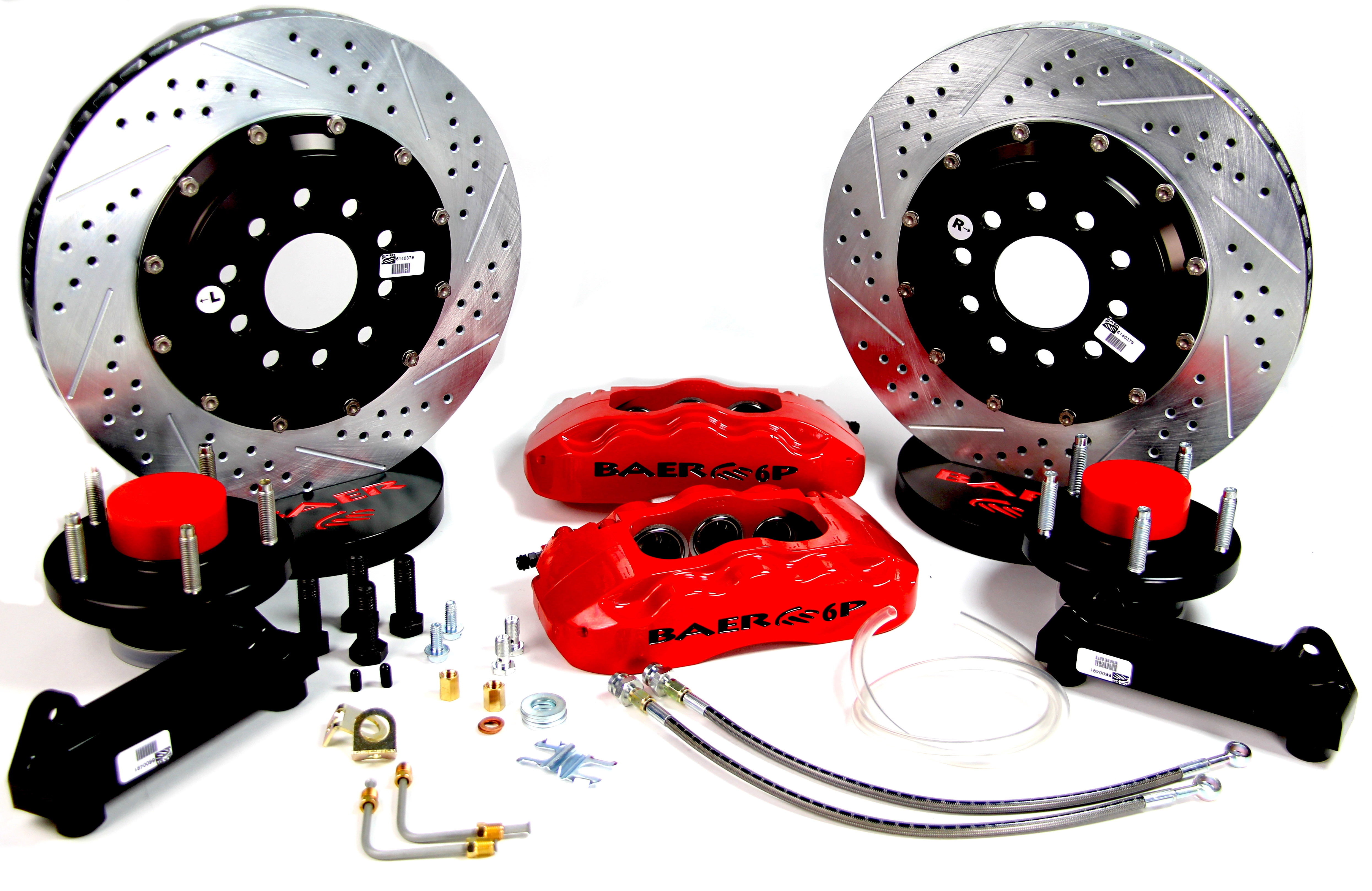 Baer Brakes 4301340CY 13" Pro+ Front Brake Kit, Comp Yellow, SDZ, Std. Studs