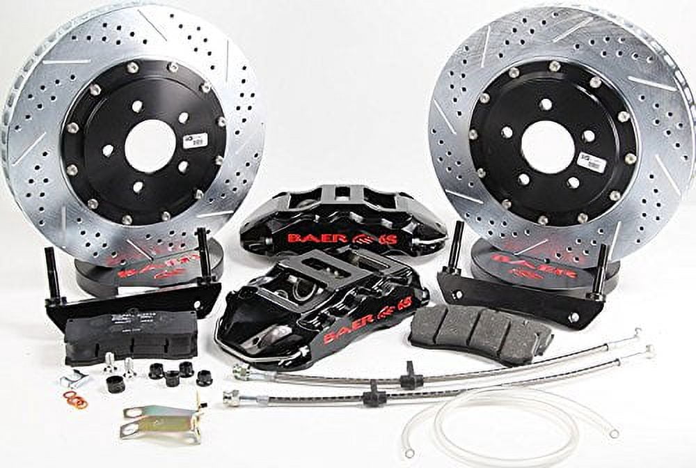 Baer Brakes 4301392B Disc Brake Kit Fits select: 2010-2011 CHEVROLET CAMARO SS, 2012-2013 CHEVROLET CAMARO 2SS
