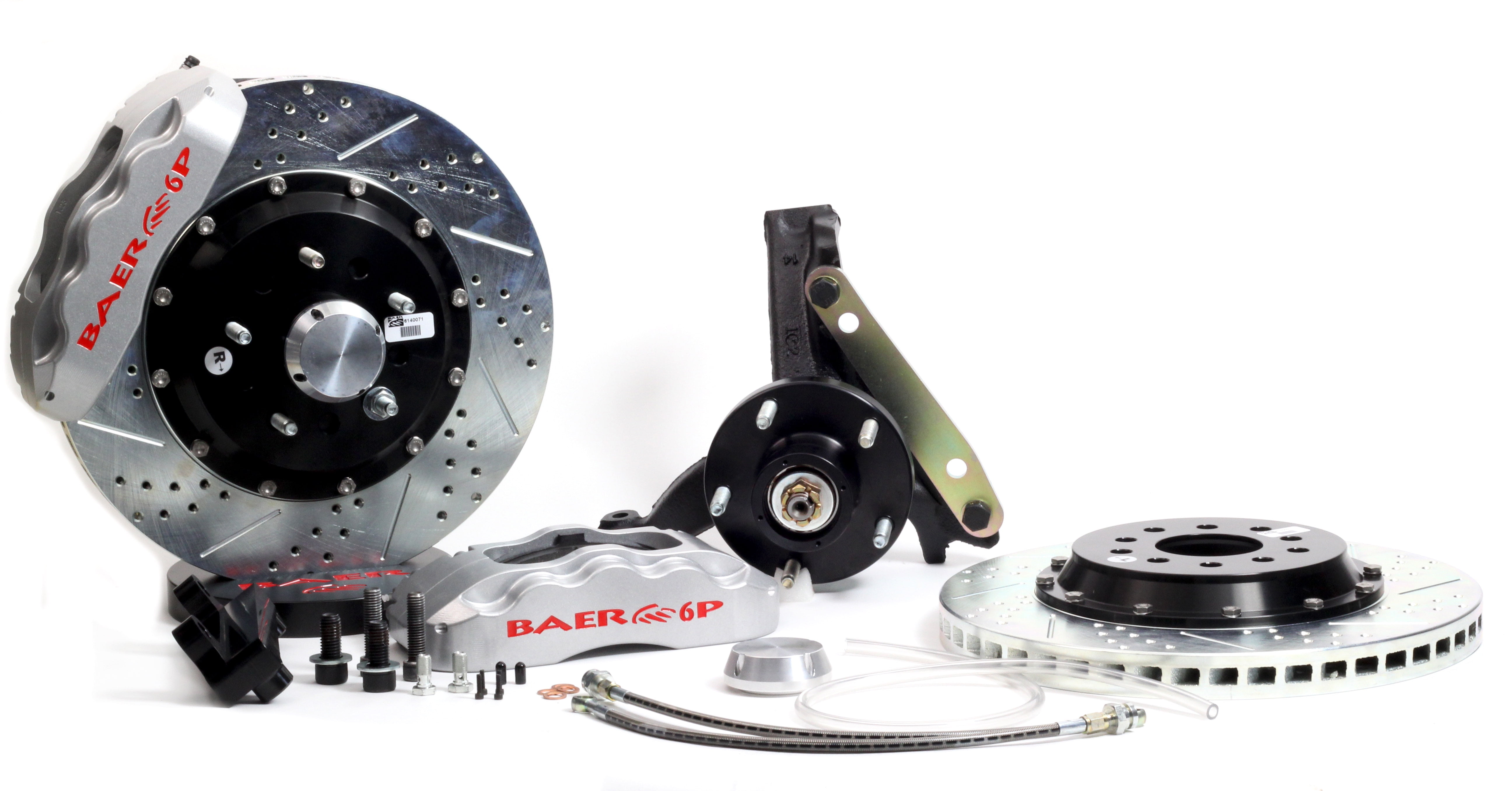 Baer Brakes 4301416S 14" Pro+ Front Brake Kit - Silver