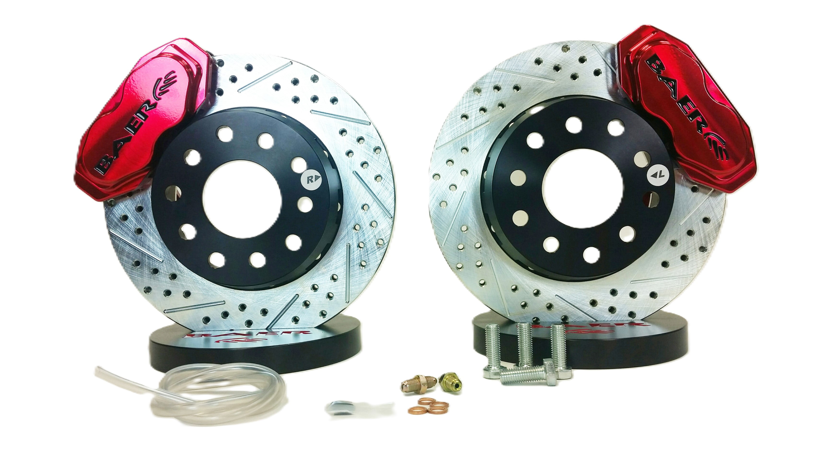 Baer Brakes 4301458FR Brake Components Deep Stage SS4+ Brake System Front Dp Stg SS4+FFR NOHUB