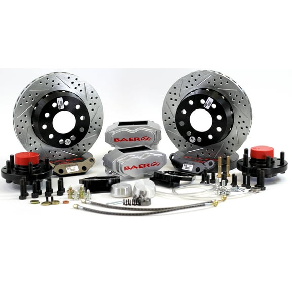 Baer Brakes 4301467S Brake Components SS4+ Brake System Front SS4+ FS w hub